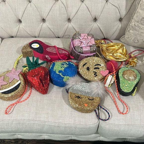 Crewcuts Other - Lot of 3 J. Crew/Crewcuts Glitter purse bags